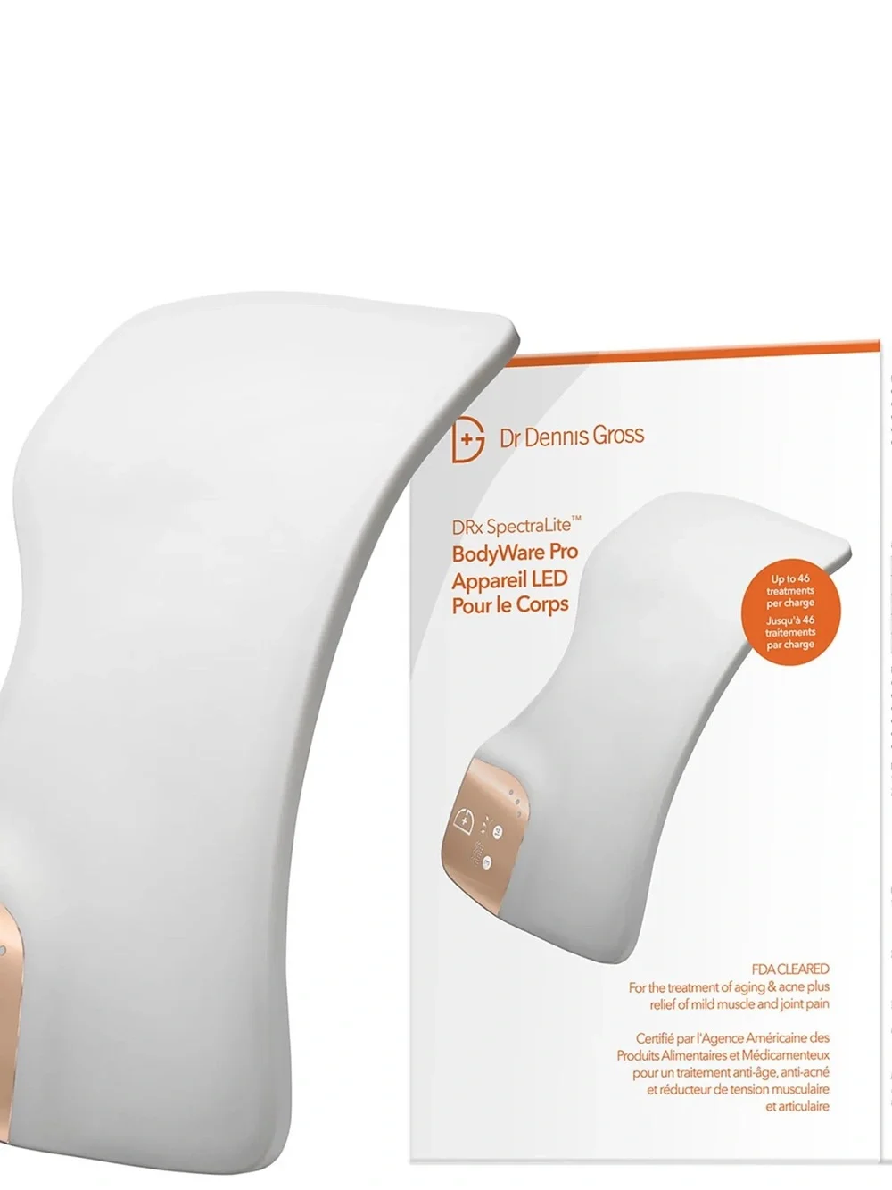 Dr. Dennis Gross DRx SpectraLite BodyWare Pro LED Device - NIB